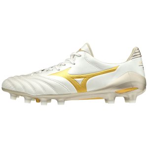 Ghete Fotbal Mizuno Morelia Neo II Md Dama - Albi/Aurii